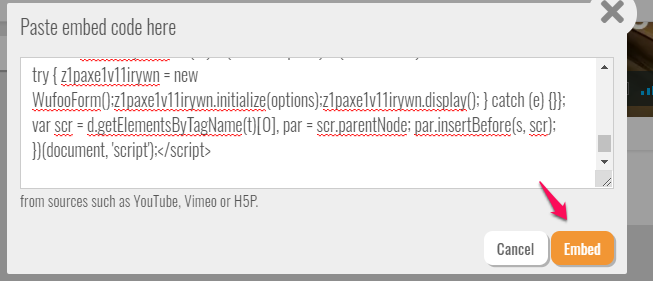 embed-wufoo-form-code
