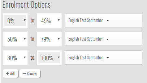 enrolment-options