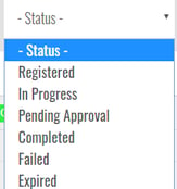 status-drop-down