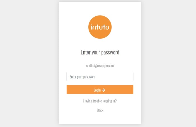 enter password